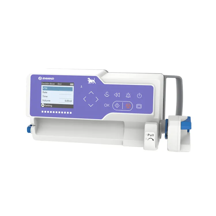 Portable Single Channel Waterproof Electric Syringe Pump Vet infusion pump Veterinary