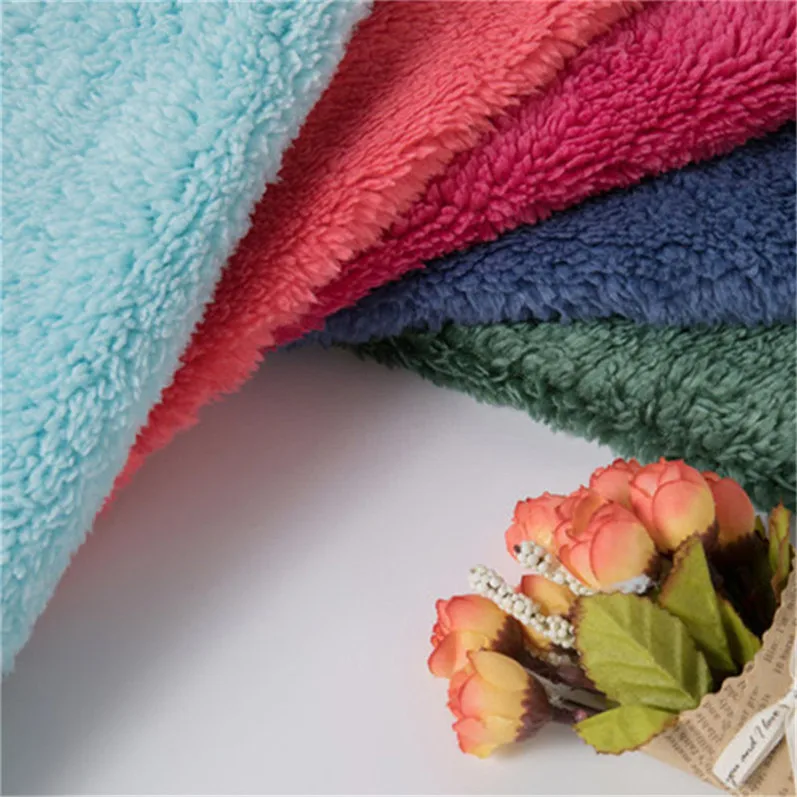 
Single/double-sided plush velvet fabric upholstery 