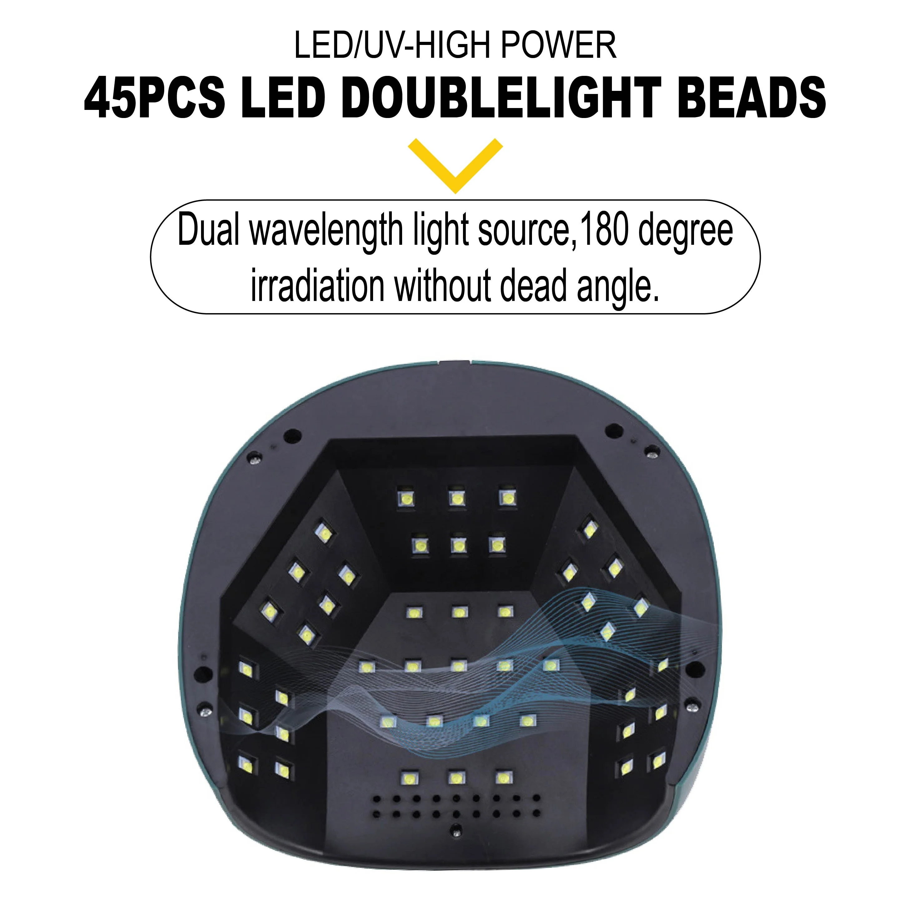 High Quality New Arrival Nail Polish Led Light Manicure Machine Smart Gel UV Nail Lamp