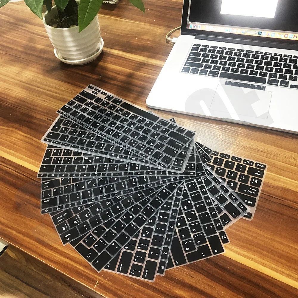 Чехол с русской клавиатурой для ноутбука macbook pro13 touchbar версия США/ЕС 13air A2337A2179 A2159 A2289 A1708