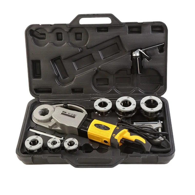 Wholesale  Portable Pipe Threading Machine Electric Pipe Threader Set For Sale