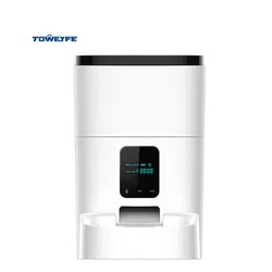 Toweyfe 9L Dog Automatic Free Feeder For Large Breed Dogs Smart Pet Feeder Wifi Remote Pet Camera