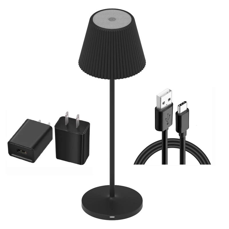 2021 Smart Modern Design Study Gold Black Lava Lampara Bed Side Table Lamp Usb For Desk Light