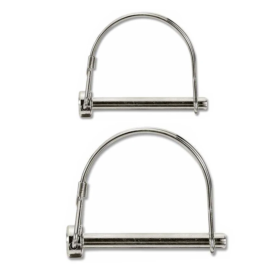 Custom Stainless Steel Round Wire Lock Pins Spring Lock Pin D Type Lock Clevis Pin
