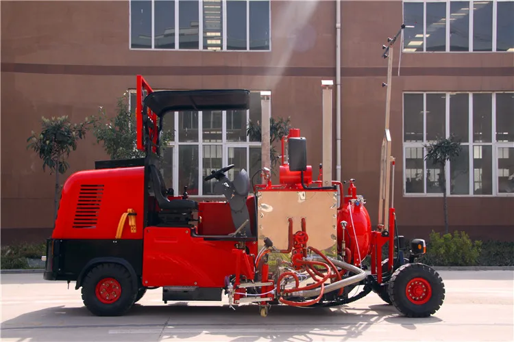 Big thermoplastic spraying road marking machine for sale machine de marquage routier