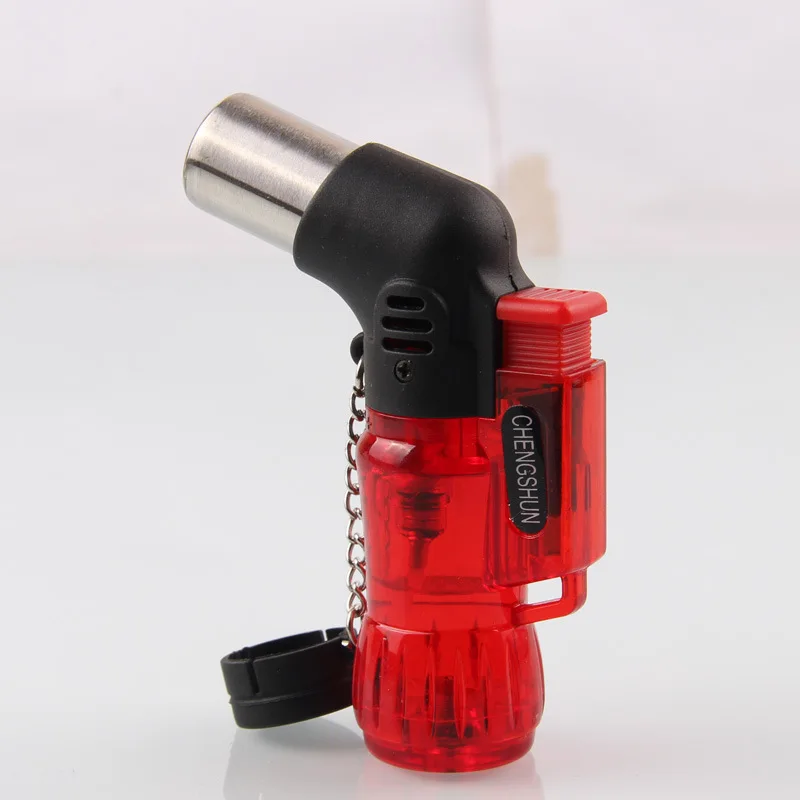 2023 Brand New Luxury Metal Silver Cigar Lighter Butane Zinc Alloy Cigar Lighter