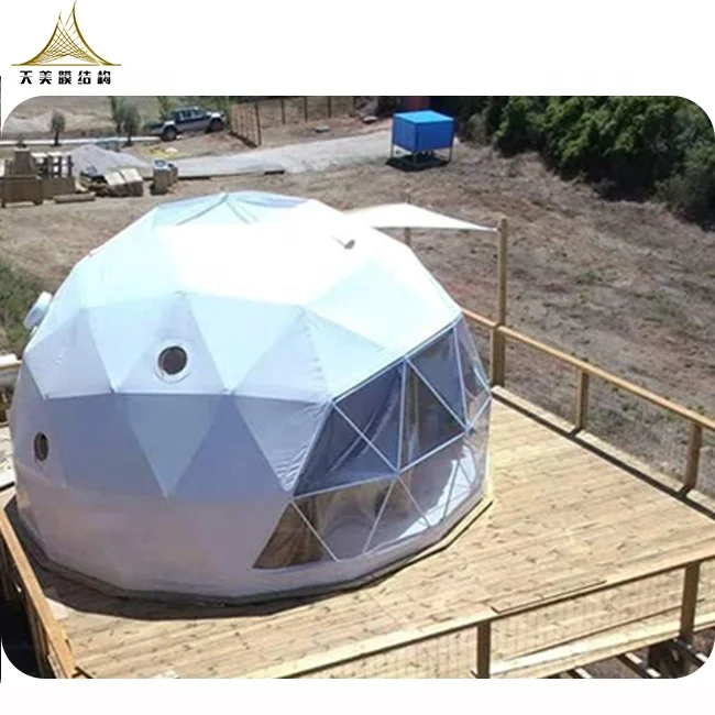 Geodesic dome house waterproof tent camping outdoor living resort dome shelter tent