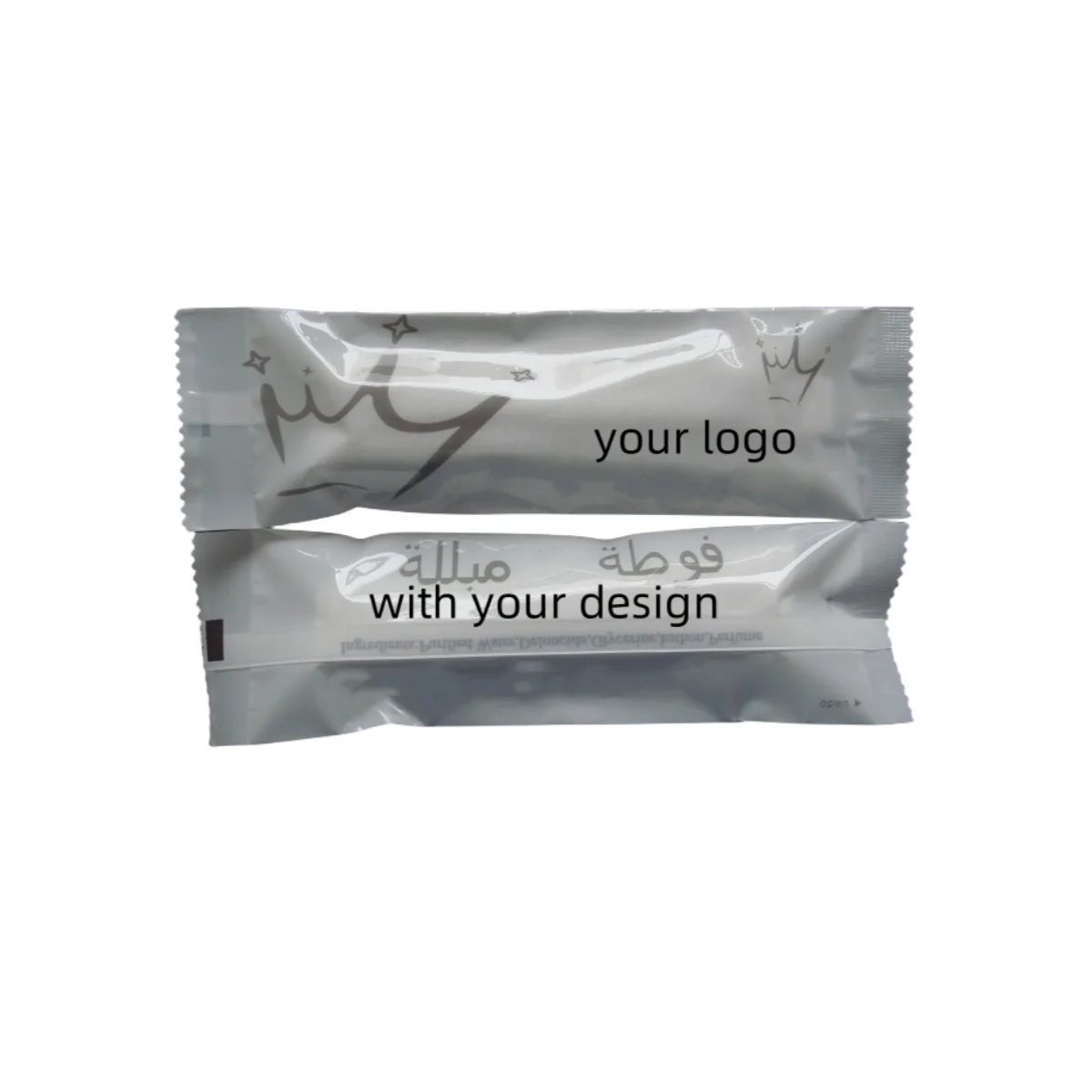 Влажные хлопковые полотенца для напитков белое мягко ароматизированное предварительно увлажненное лимонное легкое в использовании влажное полотенце