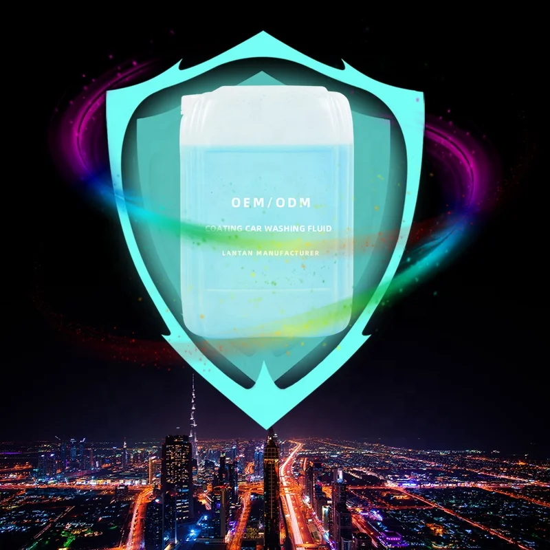 LANTAN Auto Care Detailing Wash & Wax Car Shampoo