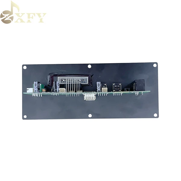 XFY-9099 караоке усилитель плата 8 Вт 7 в OEM беспроводной динамик с dispaly mic Мощность монитор