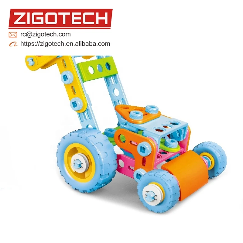 
118pcs take apart toy DIY building creative assemble set education engineering and creative stem gift play set toys for kids 