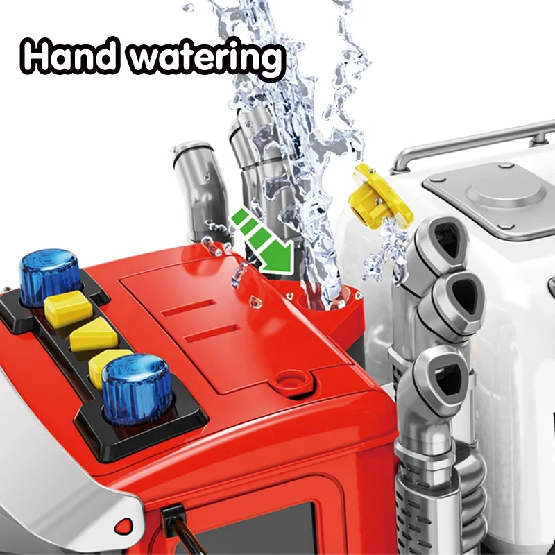 ODM Custom Logo Toy Truck Inertia Oil Tank Transport Truck Toy Boys 1/10 Friction Oil Tank Truck Toys With Light,Music,Spray