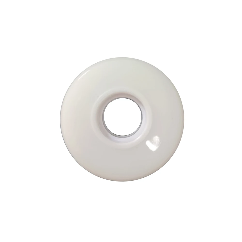 China Manufacturer Supply OEM 59MM 90A White Custom Street Skateboard Skate Board Wheel Polyurethane Inline Skates Wheels