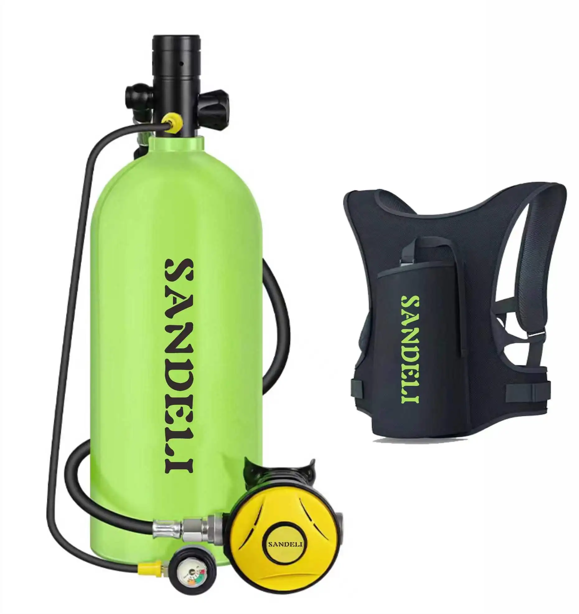 Best selling 4L Spare portable Air Oxygen Cylinder Small mini Diving Equipment Breathing Cylinder For diving