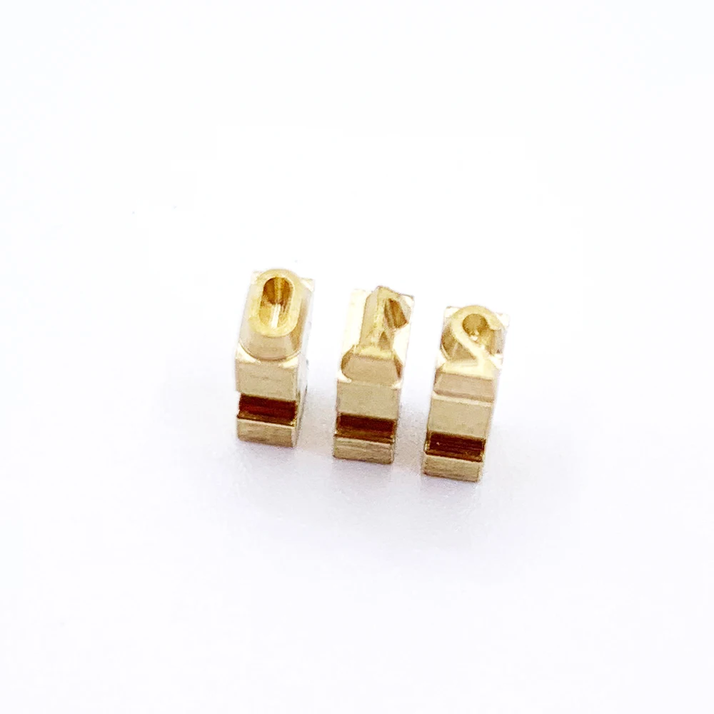 Good Quality Cooper Letters for Hot Foil Stamping & Solid Ink Roller MY-380 Coder Machine