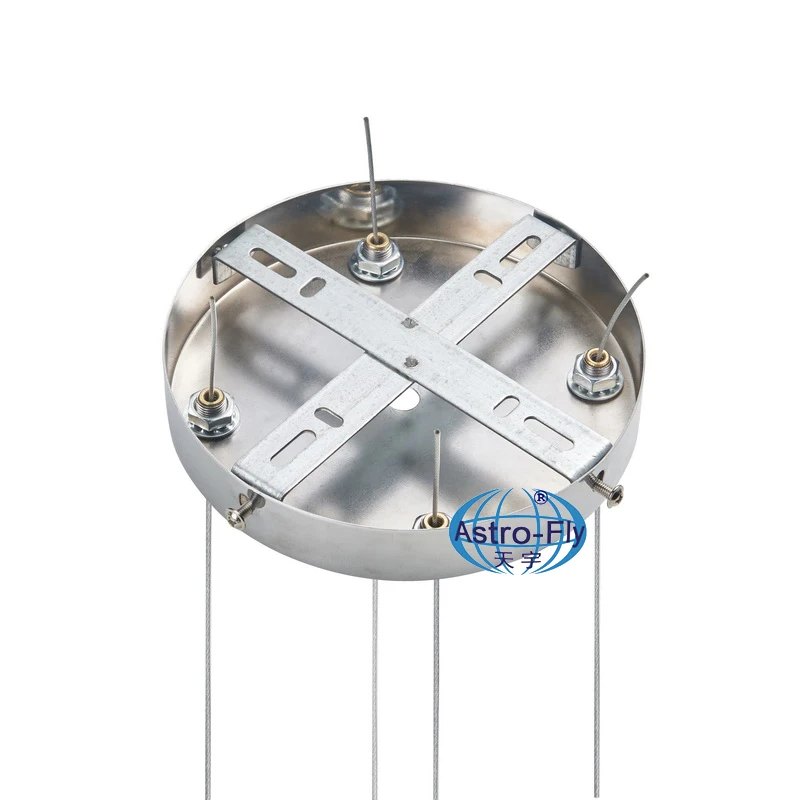 Suspended Ceiling Panels Light 100-180lm/W 20-90W PMMA LGP Flicker-Free 80-93Ra 2021 New Dimmable D300 Round LED Panel light