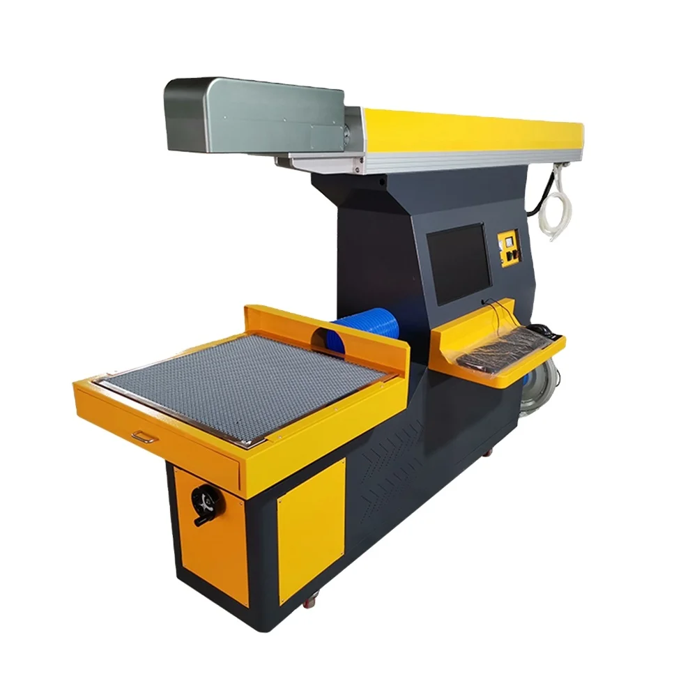 portable desktop galvo co2 laser marking machine glass tube  big sizeThree-dimensional dynamic focusing