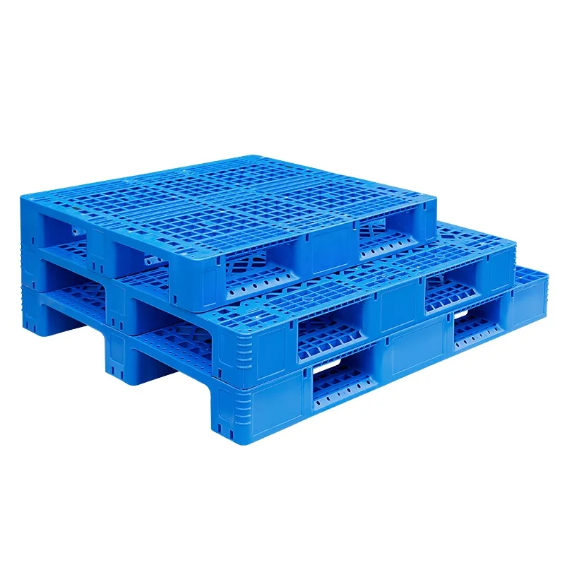 Plastic Pallet Custom Heavy Duty Single Sided Pallet Plastic Warehouse Reusable Plastic Pallet Price