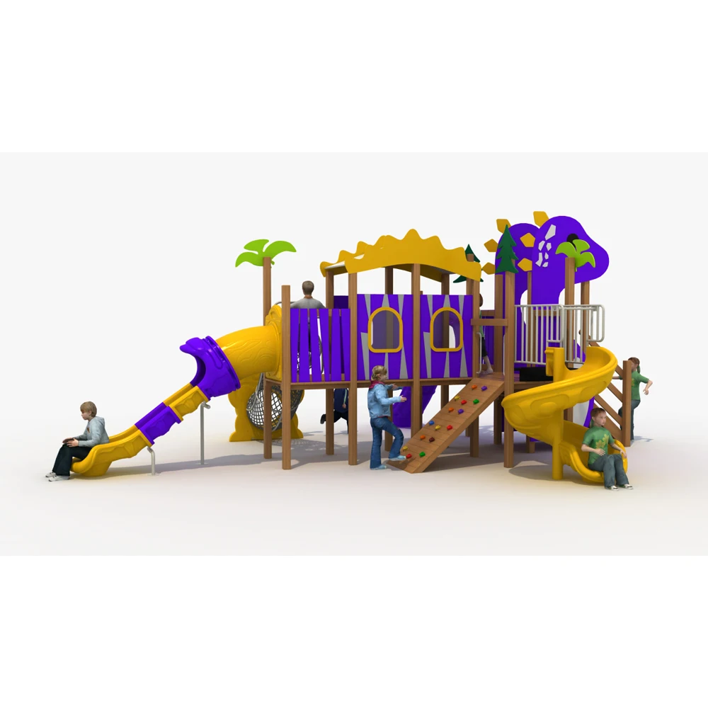PE board children slide outdoor playground equipment kids  outdoor plastic outdoor playground set import china for sale