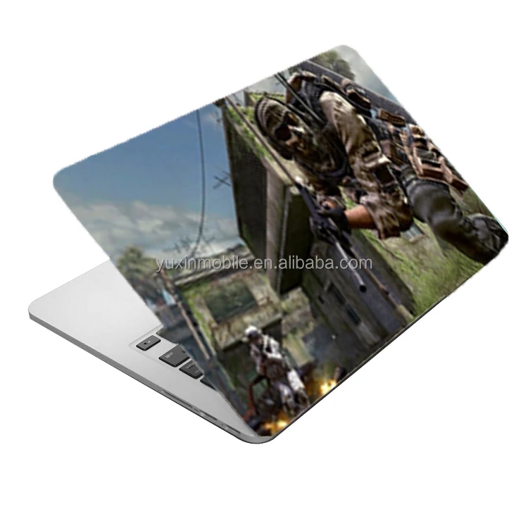 Protective PVC Laptop Skin Stickers Vinyl For Lenovo Dell HP Macbook Pro Stickers With 3D Decal Body computer skins