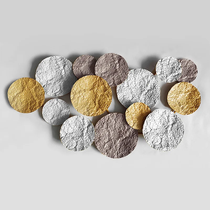 Light Luxury Modern Metal Handicraft 3D PC Abstract Wall Art Decor Hand-Held Wire Custom Garden Decoration Old Custom Hanging