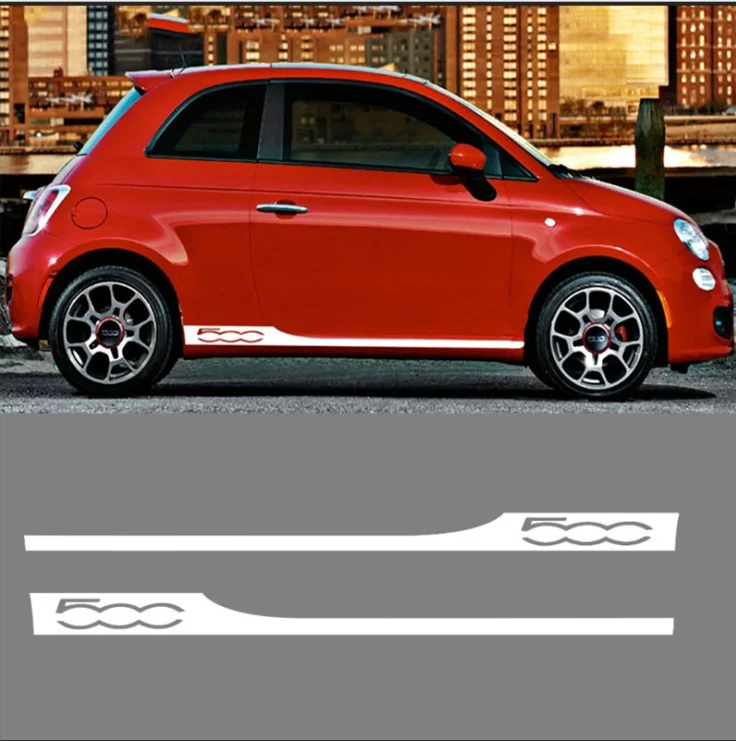 Apply to Fiat 500 car stickers car stickers decorative decorative decorative stickers can be customized
