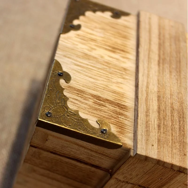  Индивидуальная деревянная Подарочная коробка для вина натурального цвета модные и элегантные свадебные подарки сувениров