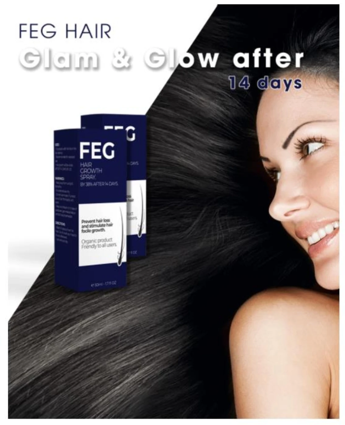 Organic Nourishing Prevent Hair Loss And Stimulate Hair Follicle Growth Hair Growth Spray