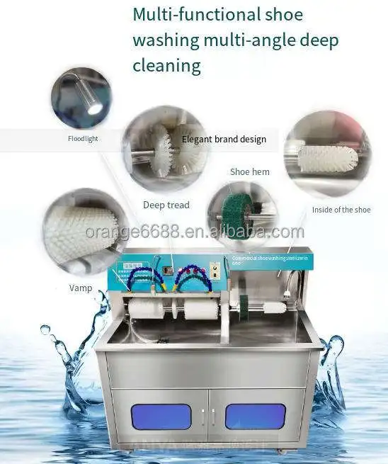 Commercial Washing And Shoe Cleaning Machine Shoe Cleaning Machine Shoes Washing Machine
