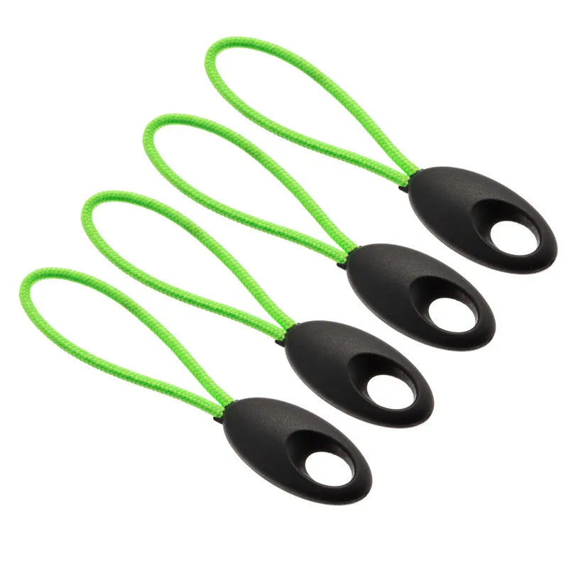 Hot sales custom clothing accessories pull the zipper rope pull tail rope Zipper head pull card