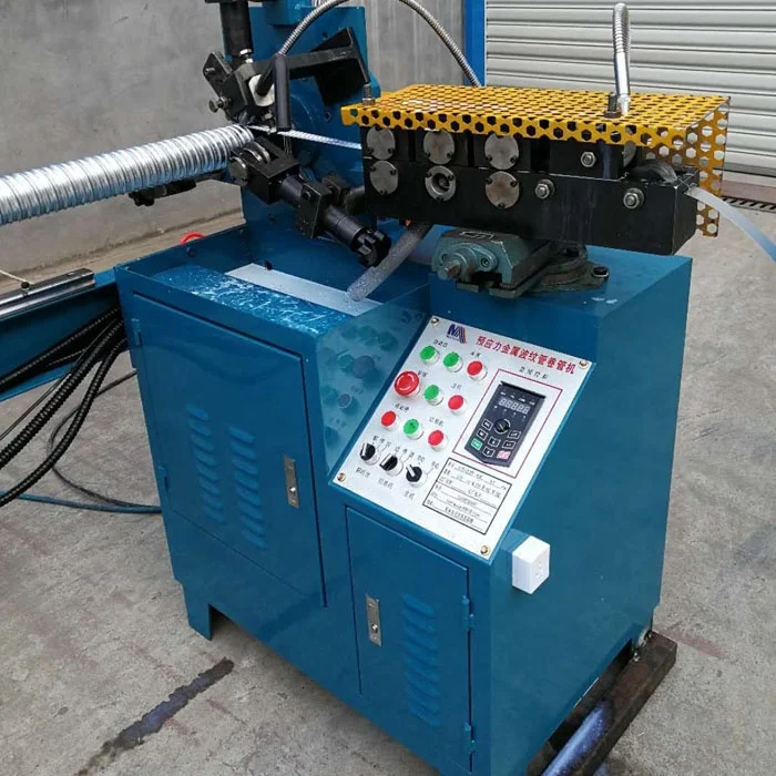 steel sheet roll forming machine post-tension concrete corrugated duct pipe making with best price