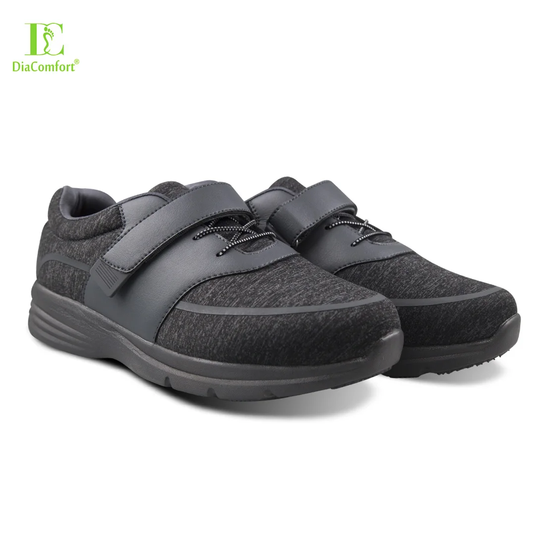 Comfortable Casual Orthopedic Shoes for Diabetes Walking Anti-Static with Fabric Insole Leather Upper Good Price