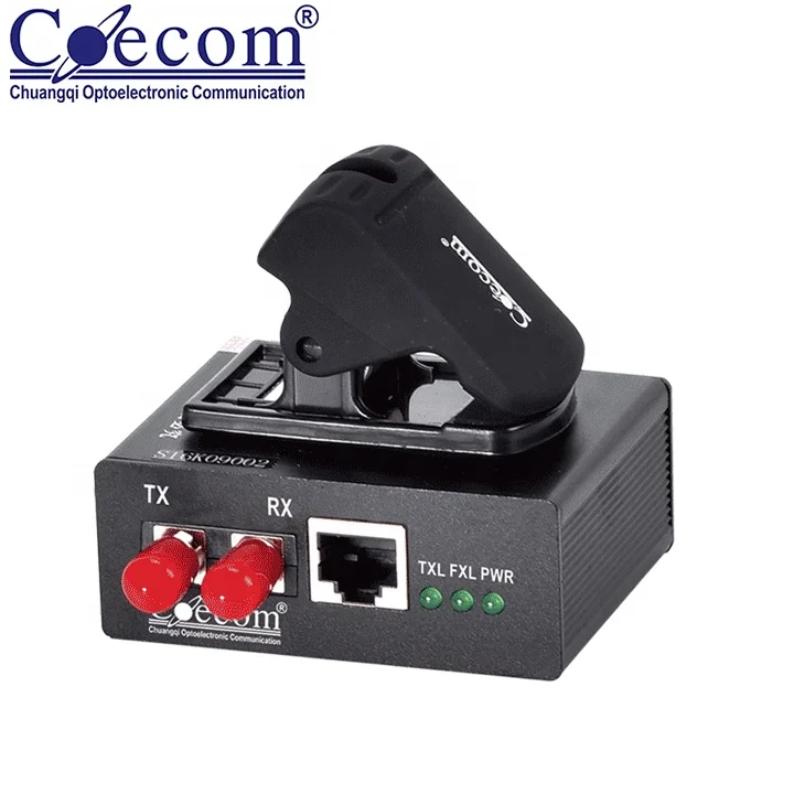 10/100/1000M Fiber Media Converter Single Mode FC Optical Media Converter Fiber Optic Media Converter