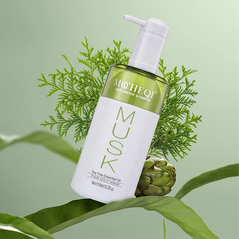 MOCHEQI Wholesale Natural Organic Vegan Hair Care Products OEM Custom Biotin Platycladus orientalis Hair Shampoo And Conditioner