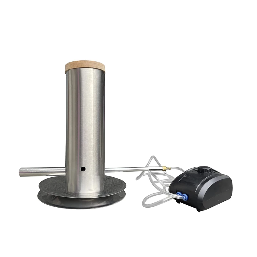 Hot cold smoke generator SS smoke generator for cold smoking for BBQ grill