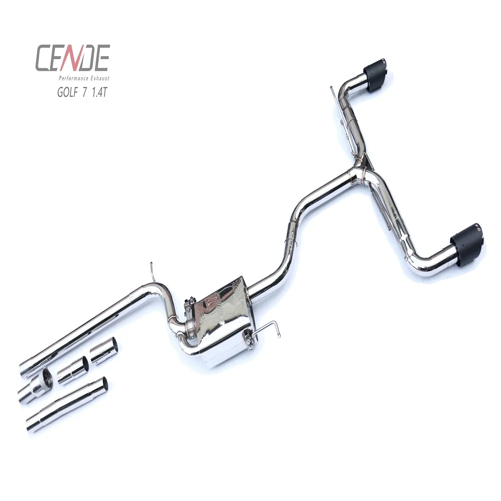 CENDE  cutout system electric valvetronic for  vw Volkswagen Scirocco cc golf 7 exhaust