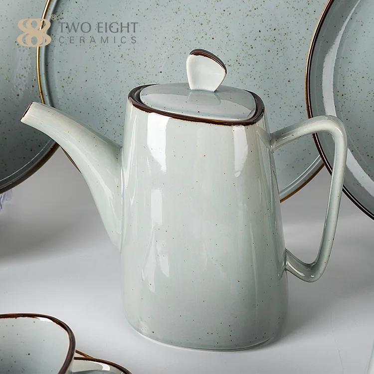 Two Eight Modern classic crockery plates ceramic dinner plates set durable porcelain dinner sets dinnerware