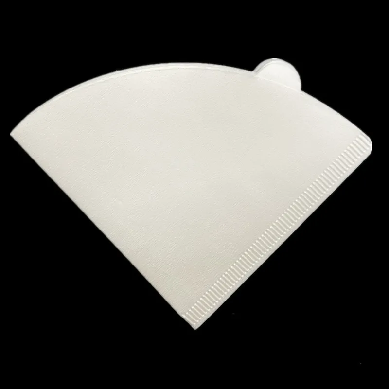 100pcs Pour Over Coffee Maker v60 Origami Cone Shaped V60 02 Coffee Filter Paper