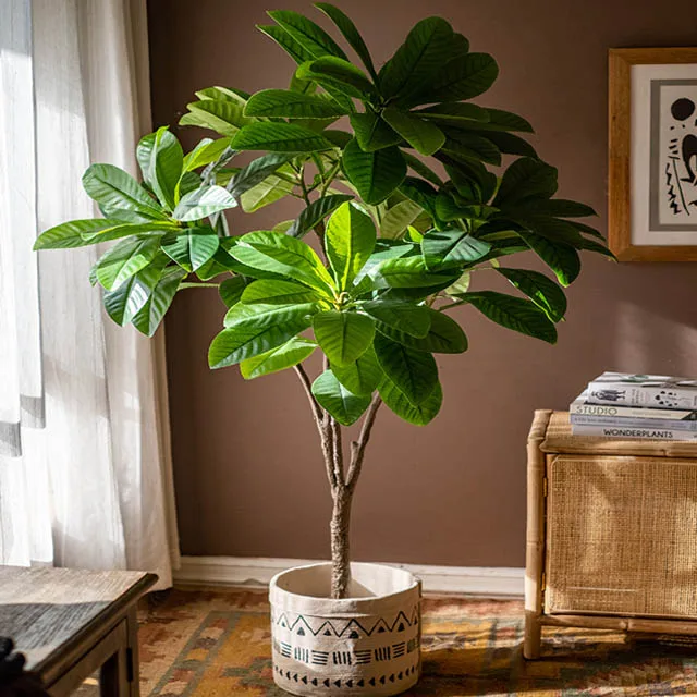 Simulation plant large magnolia tree home shop decoration bonsai ornaments artificial plant Nordic