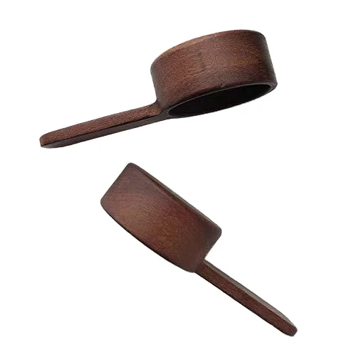 Coffee Utensil Accessories Home Kitchen walnut Wooden tea spoon Scoop Seasoning