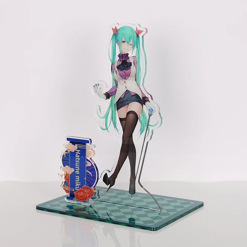 Custom double sided translucent standee charm acrylic anime stands for anime expo customized standees