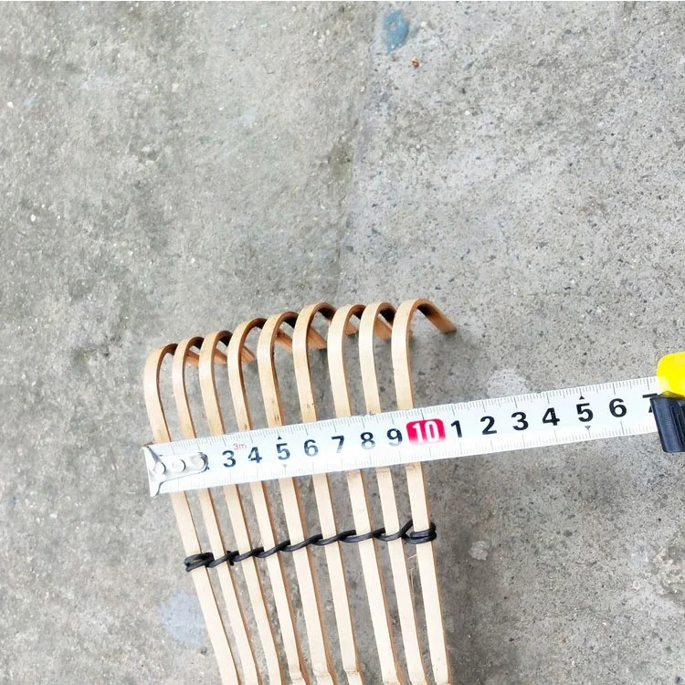 Экологически чистый натуральный материал, 9 зубьев, небольшие бамбуковые грабли для газона