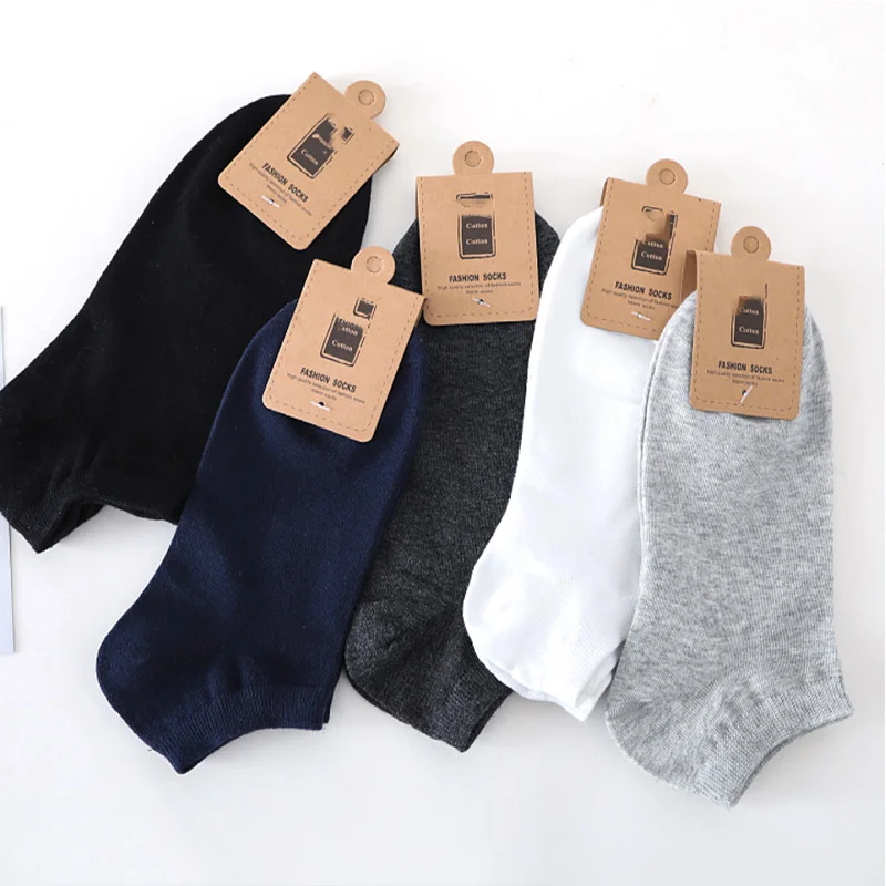 Factory Free Sample Plain Solid Color Polyester Socks Wholesale Cheapest Durable Socks Men Cotton