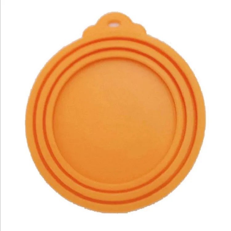 Universal Size One fit 3 Standard Size Silicone Pet Food Can Cover Can Lids Dog and Cat Food Saver Lid