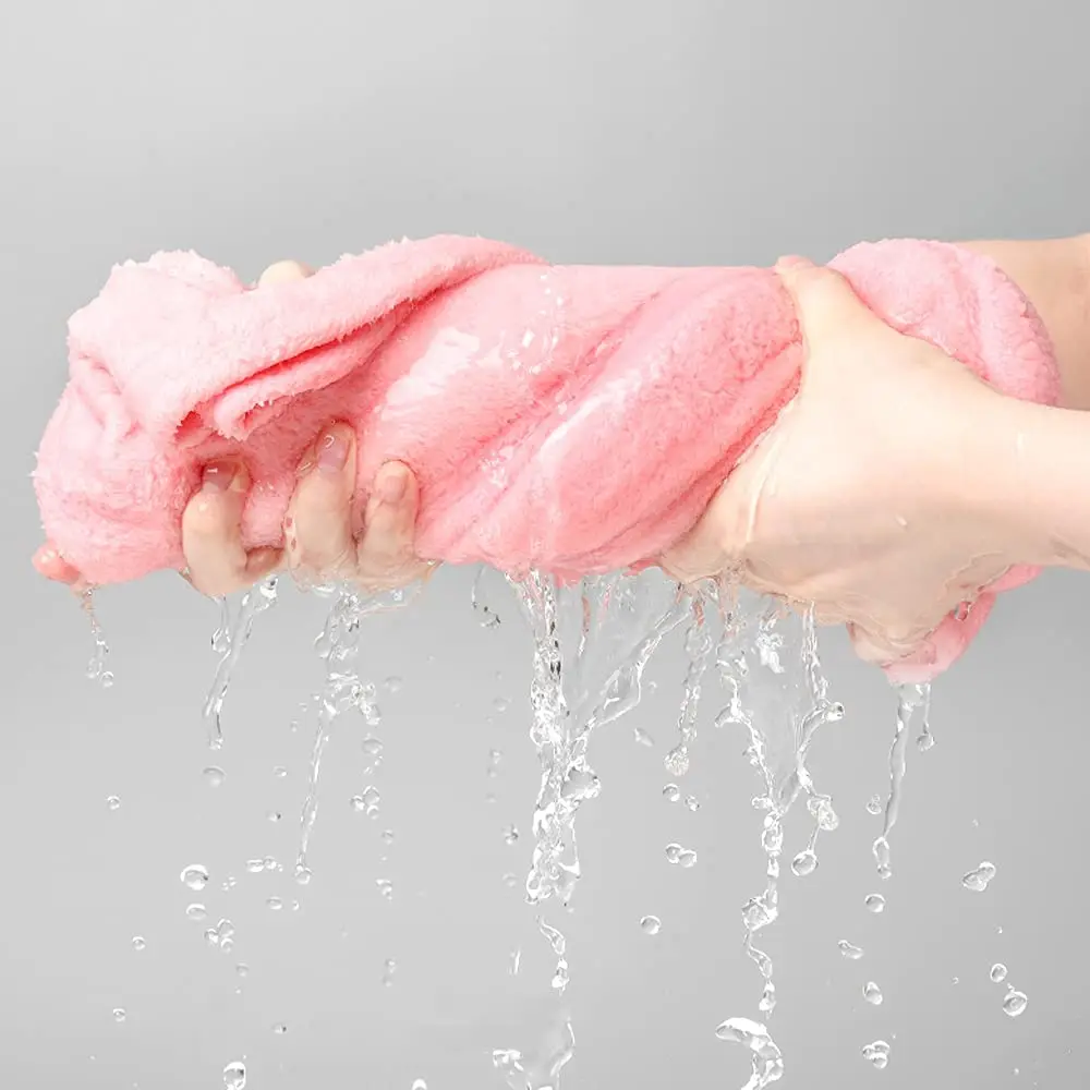 Custom Personalized SPA Super Absorbent Quick Dry Soft Magic Turban Twist Wrap Microfiber Hair Towel