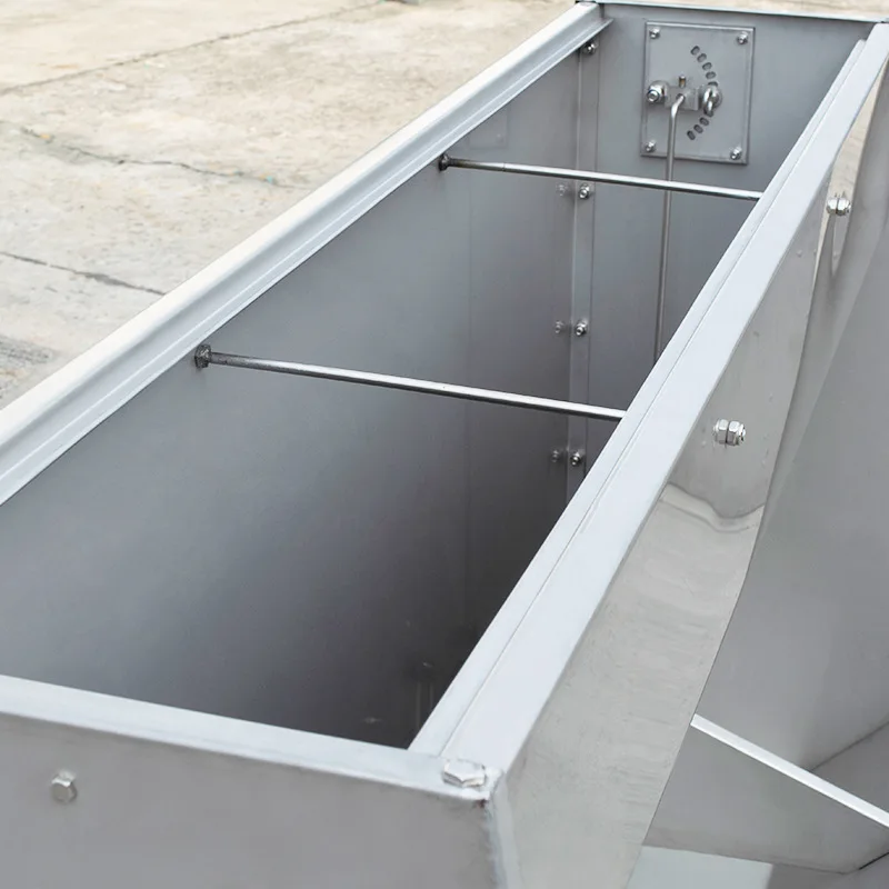 Stainless Steel Feeding Trough Automatic Square Pig Water Trough  For Pigs