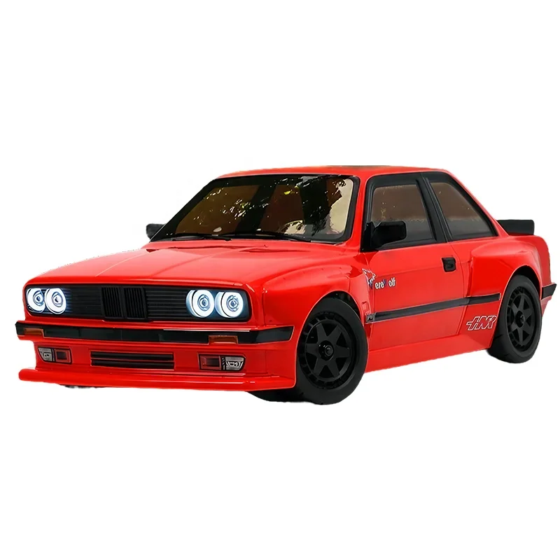 HNR Werewolf H9803 1:10 RC Racing Car Brushless 4WD 60A ESC 2S 3S Battery LED Lights Gyro Drifting Tires High Speed 85KM+ 2.4Ghz