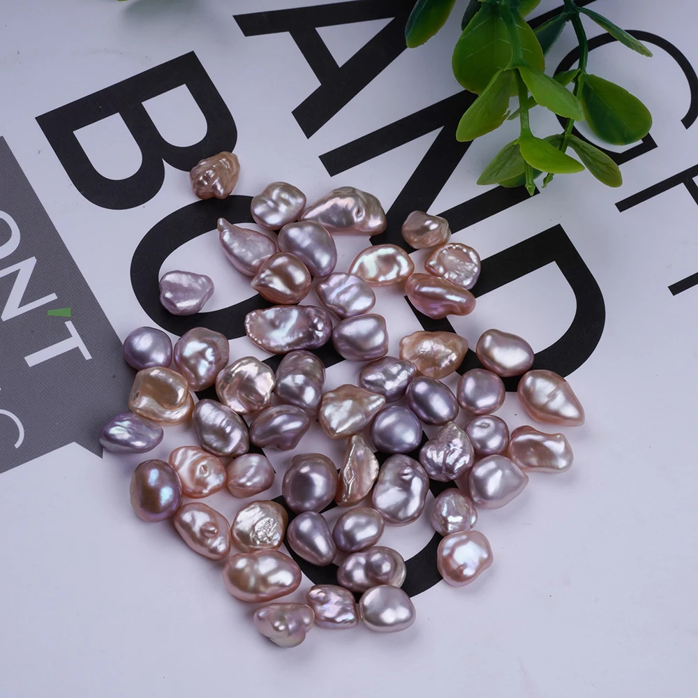 7-9mm purple keshi freshwater pearl loose beads wholesale for jewelry making 20g/bag