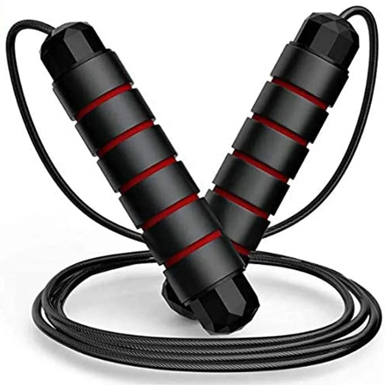 Factory High Quality Heavy Weighted Speed Jump Skipping Rope Fitness Professional Heavy Speed Skipping Jump Rope Weighted