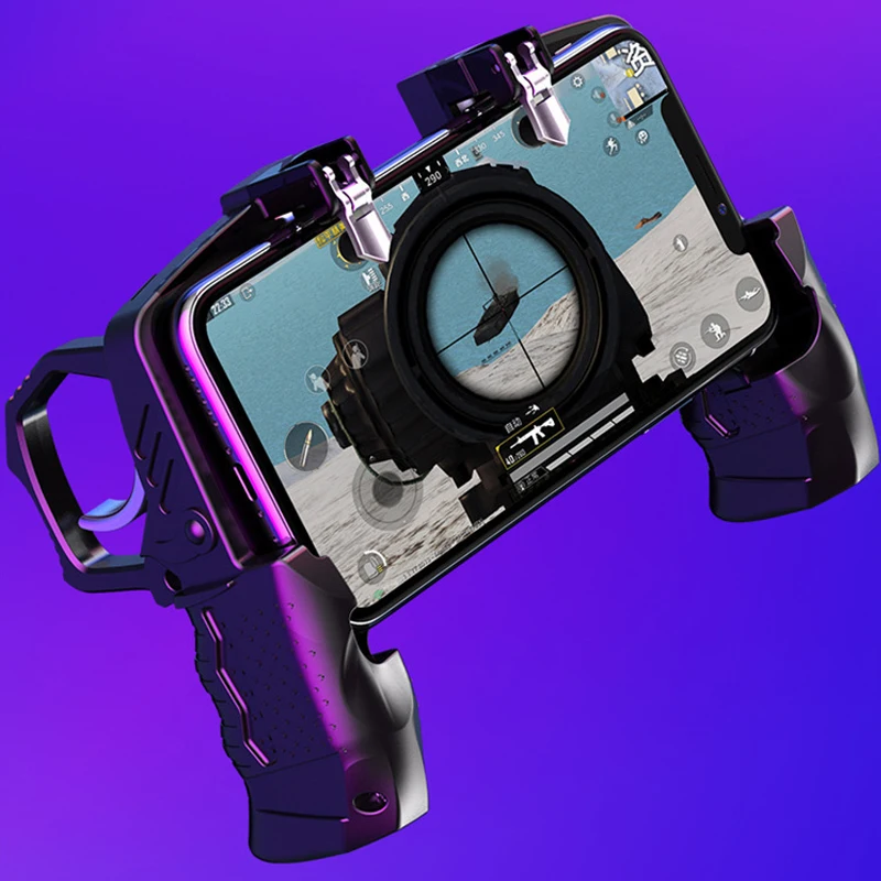 hot sale Mobile Handle joystick gaming trigger free fire control game trigger paid for pubg